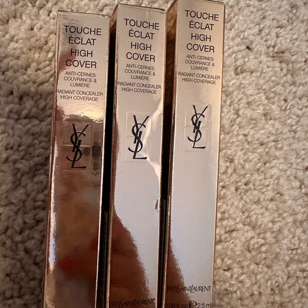 Yves Saint Laurent Touche Éclat High Cover Concealer Trio - Picture 2 of 2